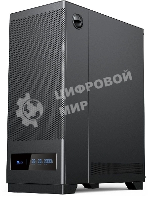 Компьютерный корпус ACD Citadel 108DB ATX, Type-C + 2 X USB ports + HD audio combo, Mesh, TG, черный
