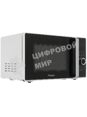 Микроволновая печь Pioneer MW356S белый, 23 л, 800 Вт, переключатели - сенсор, поворотный механизм