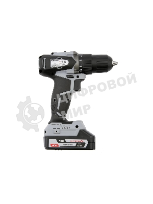 Дрель-шуруповерт ИНТЕРСКОЛ ДА-13/18ВК, 18 В, 2 Ач, 45 Нм, бесщеточный