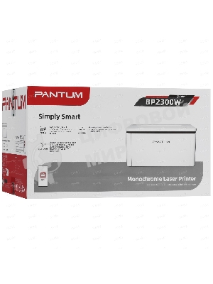 Принтер лазерный Pantum BP2300w, A4, ч/б, печ. до 22 стр/мин., 1200 x 1200 dpi, USB, Wi-Fi