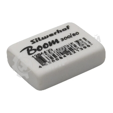 Ластик Silwerhof Boom 300/80 181146 26х18.5х8мм каучук термопластичный белый