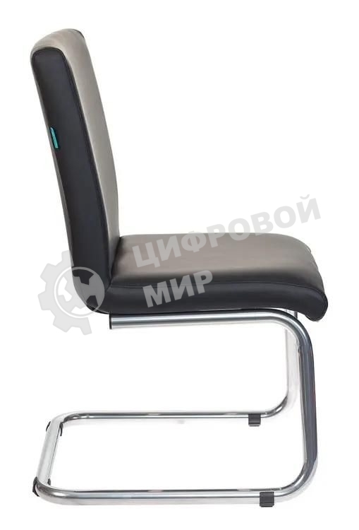 Кресло компьютерное Бюрократ CH-250-V/BLACK черный, искусственная кожа