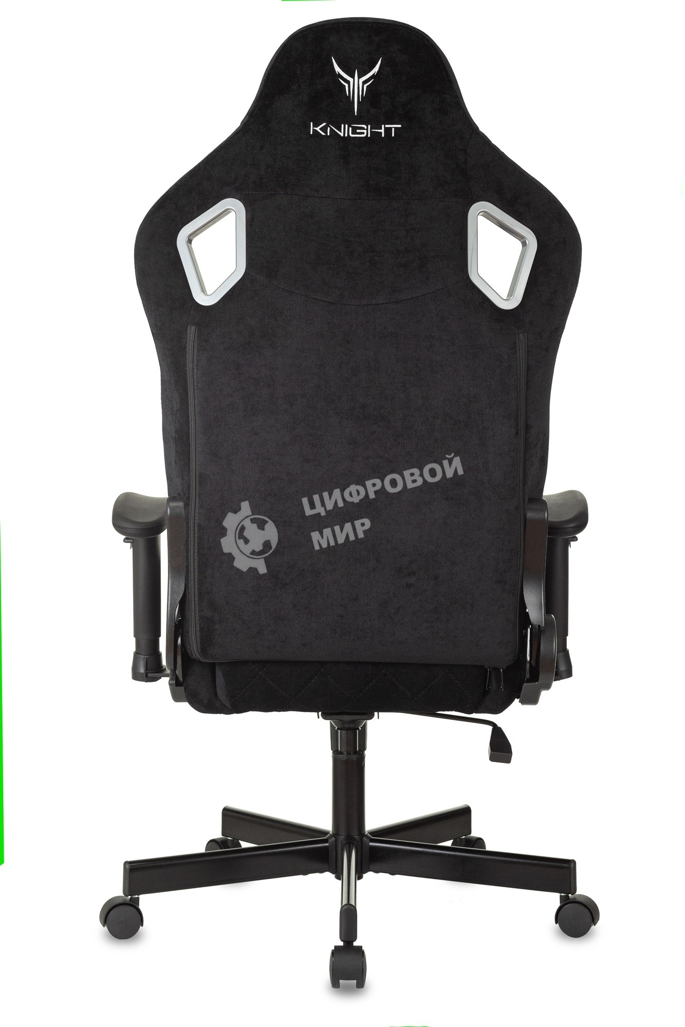 Кресло игровое Бюрократ Knight Outrider Light-20 черный с подголов. крестовина металл