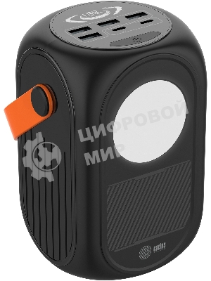 Портативный аккумулятор Cactus CS-PBFSUD-60000 60000mAh 80W 4.5A черный