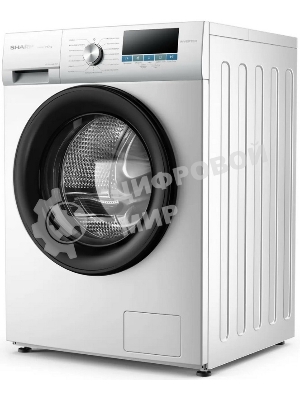 Стиральная машина Sharp ES-FSI812DLZ-W белый, загрузка фронтальная 8 кг, 1200 об/мин, класс A+++