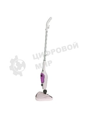 Паровая швабра SUPRA SMS-307, 1700Вт, белый/розовый