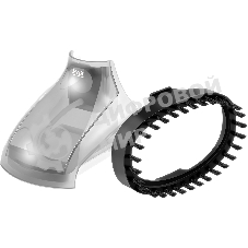 Отпариватель ARESA AR-2306 черный/серебристый, 1100 Вт, 25 г/мин, 200 мл