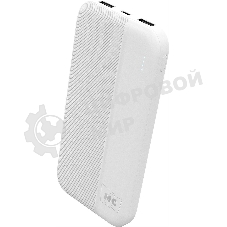 Портативный аккумулятор MORE CHOICE (4620202552907) PB25-10 белый - 10000mAh 2USB