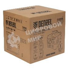 Генератор инверторный Denzel GS-1100iF, 1,1 кВт, 230 В, ручной старт
