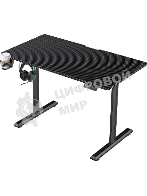 Стол игровой компьюерный Volt черн, регулир. высота 72-117 см