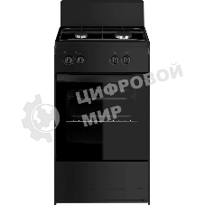 Плита комбинированная Darina S KM522 300 At антрацит, конфорок 2 шт, духовка 45 л, 50 см x 85 см x 45 см