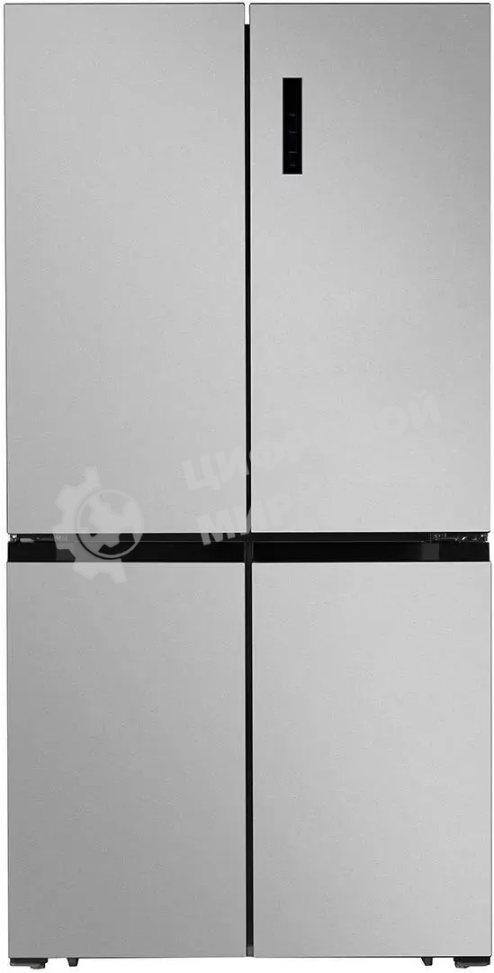 Холодильник LEX LCD505XID серебристый трехкамерный 321/144л морозилка снизу, No Frost, Side by Side