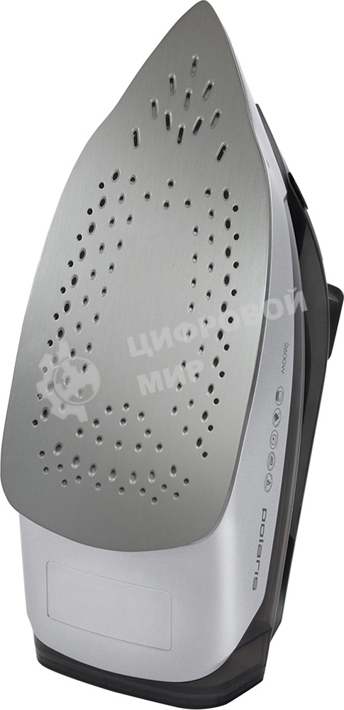 Утюг Polaris PIR-2696AA (2600 Вт,керам., автоотключ.) черный/серебро