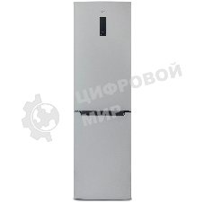 Холодильник Бирюса Б-M980NF металлик двухкамерный 240/130л морозилка снизу, No Frost