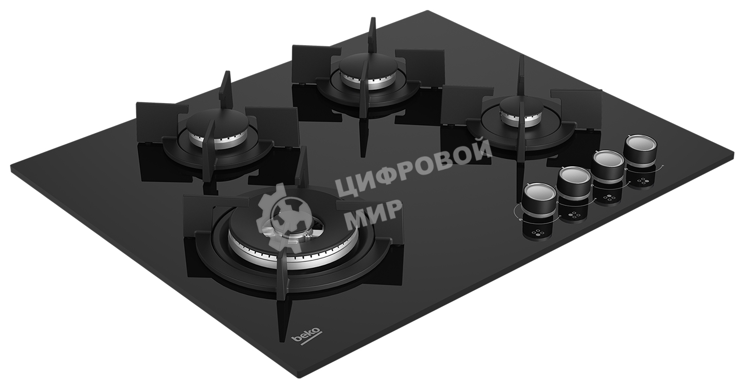 Газовая варочная панель Beko HINW 64229 S черный