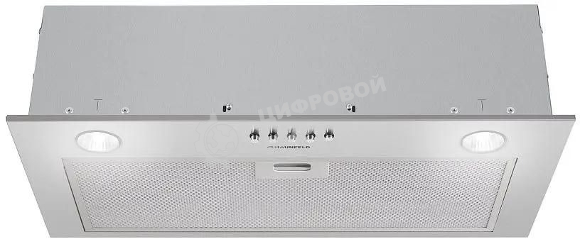 Вытяжка встраиваемая Maunfeld Crosby SINGL 60 нержавеющая сталь, 60 см, 850 куб. м/ч, 48 дБ