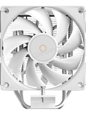 Кулер для процессора Ocypus Delta A40 SE WH ARGB, 120мм ARGB FAN, Top ARGB Panel, 4 HEAT PIPES, 4-PIN PWM, 800-1800 RPM, 31DBA, HYDRO BEARING, LGA115X/1200/1700/18XX, AM4/AM5