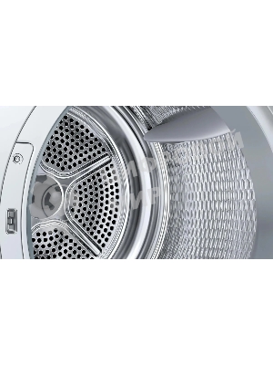 Сушильная машина Bosch WQB245B0ME белый, 9 кг, сушка - конденсационная, программ - 14, 59.8 x 84.2 x 65.1 см