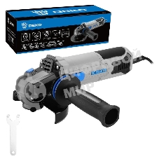 Угловая шлифовальная машина (УШМ) DEKO AG1500DK PRO, 125мм, 1500 Вт