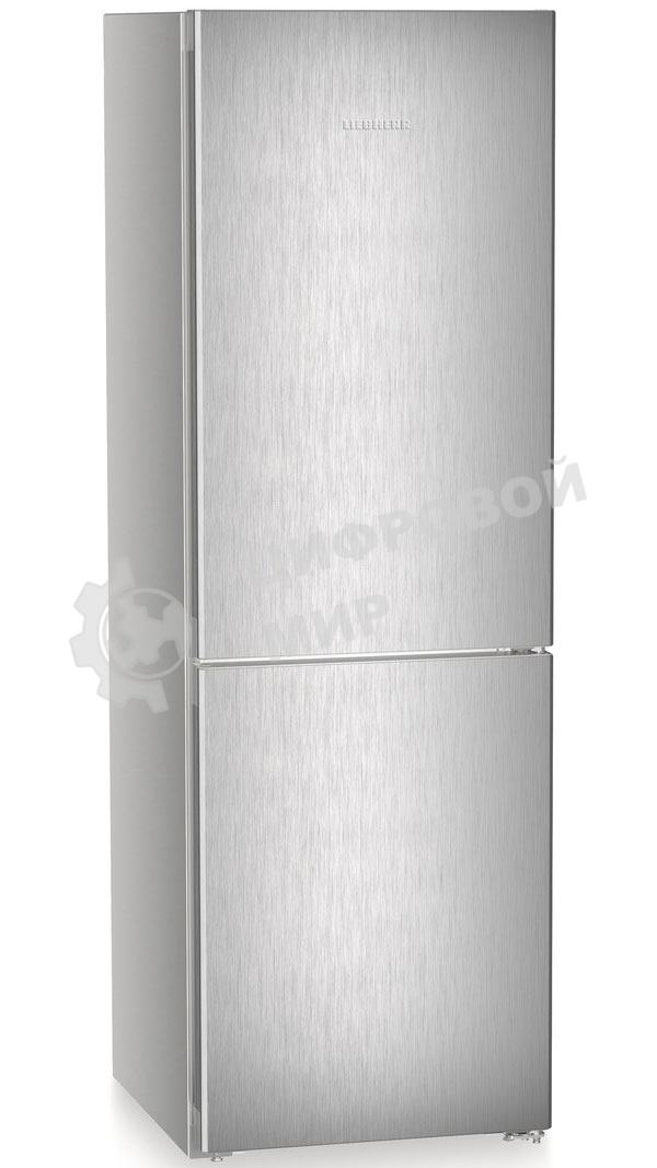 Холодильник Liebherr Plus CBNsdc 522i-22 001 серебристый SmartSteel двухкамерный 216/94л морозилка снизу, No Frost