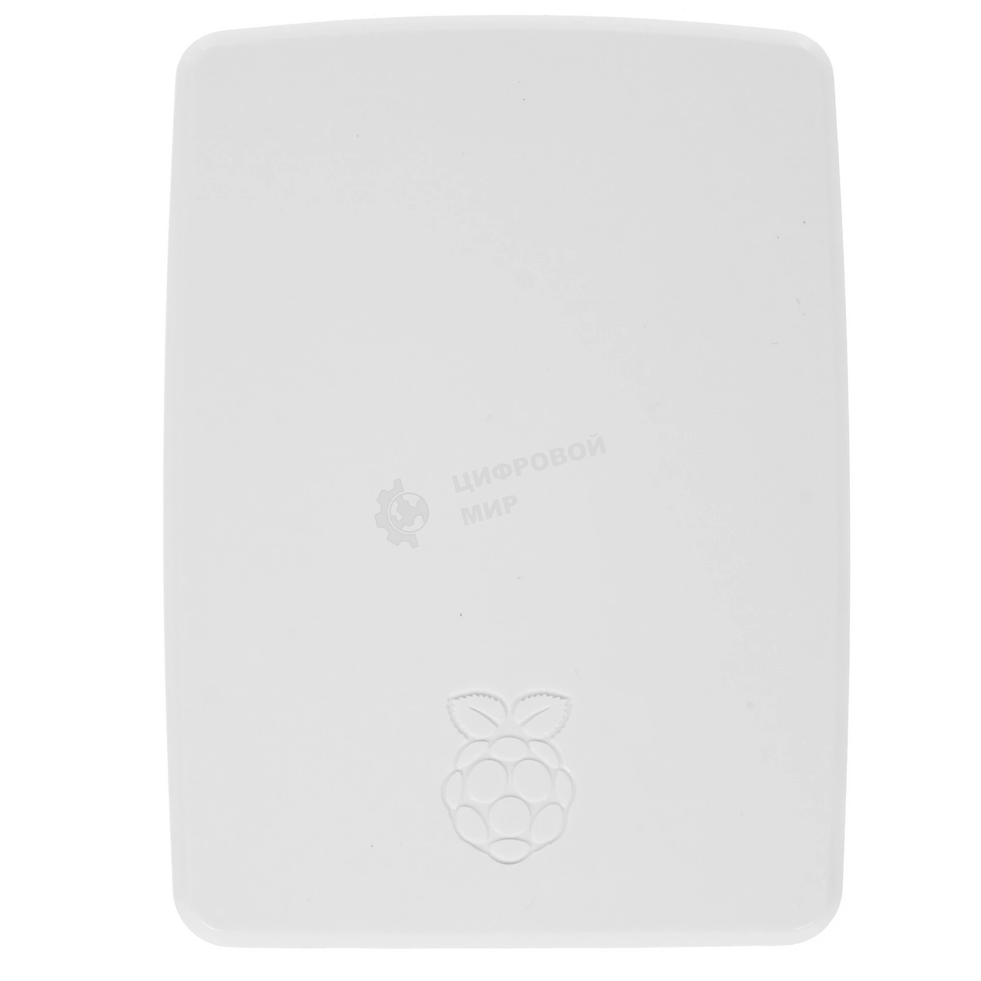 Корпус Qumo ABS Plastic, Raspberry Pi 4, белый/желтый