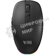 Мышь беспроводная Acer Nitro OMR400 черный, 3200 dpi, радиоканал, Bluetooth, USB, кнопки - 6