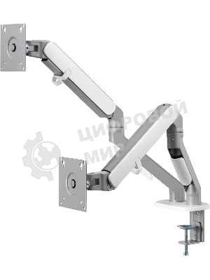 Кронштейн для мониторов Ultramounts UM735SIL серый/серебристый 17