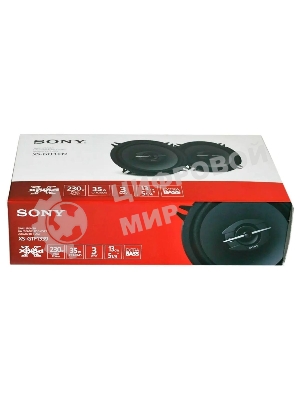 Колонки автомобильные Sony XS-GTF1339 (без решетки) 230Вт 89дБ 13см (5дюйм) (ком.:2кол.) коаксиальные трехполосные