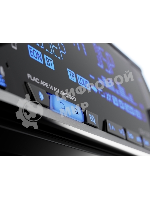 Автомагнитола AURA VENOM-D641DSP, 1 DIN, Bluetooth, USB Type-A, AUX, пульт ДУ