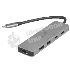 USB-концентратор Genius UH-500, USB Type-C, USB 3.0/HDMI, USB Type-C
