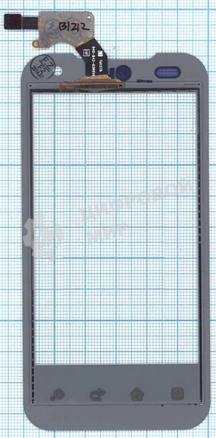 Сенсорное стекло (тачскрин) для LG P990 Optimus 2X, белое