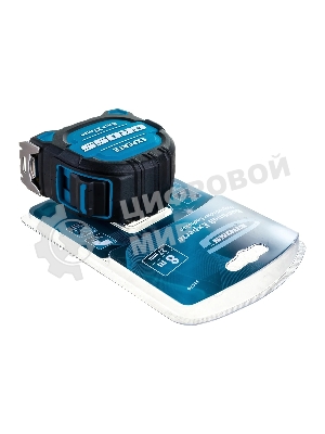 Рулетка Experte, 8 м x 27 мм, двухкомпон. корпус, магнит, двухстор. разметка, нейлон Gross