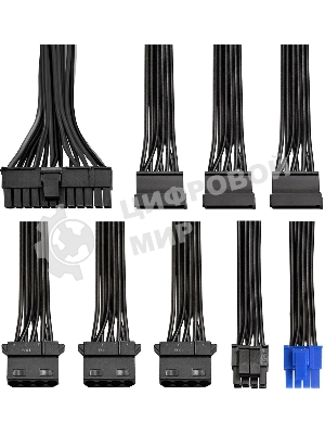 Блок питания ExeGate 400PPH-LT-OEM, 400W, 80 PLUS, (ATX, APFC, SC, КПД 82% (80 PLUS), 12cm fan, 24pin, (4+4)pin, PCI-E, 3xSATA, 3xIDE, черный, кабель 220V 1,8м с защитой от выдергивания, RTL)