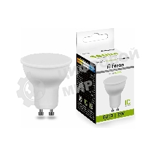 Лампа светодиодная Feron LB-26 80LED 7W 230V GU10 4000K