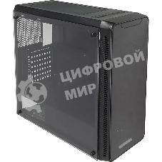 Компьютерный корпус Accord JP-X черный без БП ATX 2xUSB 2.0 1xUSB 3.0 bott PSU