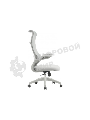 Кресло компьютерное Cactus CS-GMC505-GY серый, сиденье серый, сетка/ткань, крестов. пластик, пластик серый