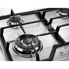 Встраиваемая газовая панель Electrolux CGS6436BX