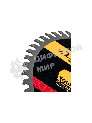 Пильный диск по дереву Denzel ф235 х 30 мм, 60 зубьев