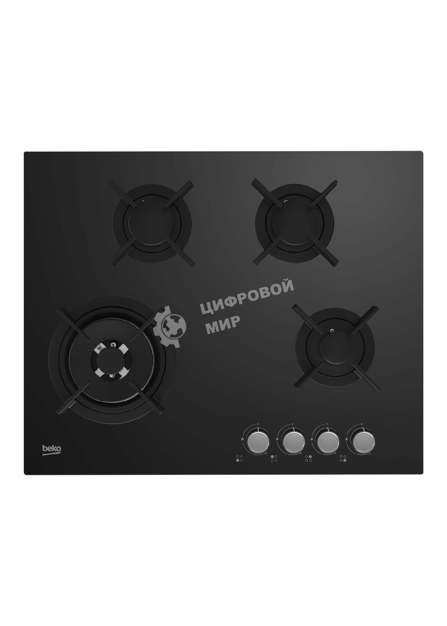 Газовая варочная панель Beko HINW 64229 S черный