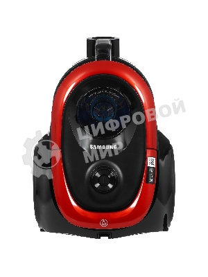Пылесос Samsung VC-18M2130SR красный/черный, 380/1800 Вт, уборка сухая, пылесборник контейнер 1.5 л