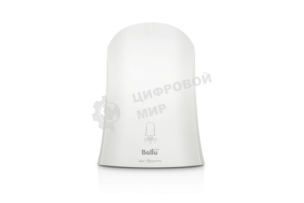 Сушилка для рук Ballu BAHD-1000AS, электрическая, белый