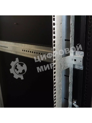 Шкаф серверный напольный 42U (800 1200) двойные перфорированные двери 2 шт.