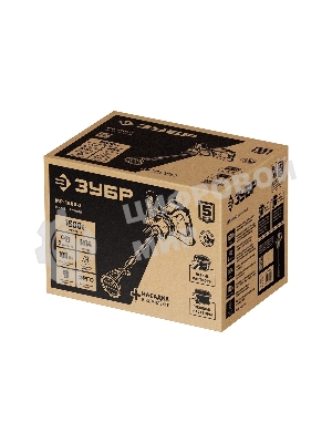 Миксер ЗУБР МР-1600-2 2 скорости 1600 Вт 26.7 Нм 0-390 / 0-550 об/мин