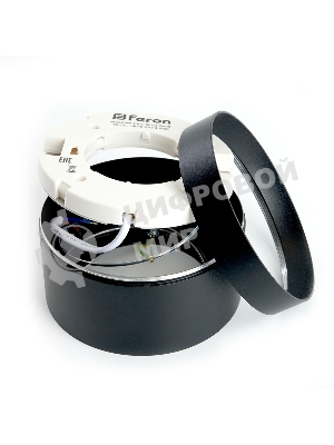 Светильник Feron HL370 ДПО-25w GX70 без лампы черный