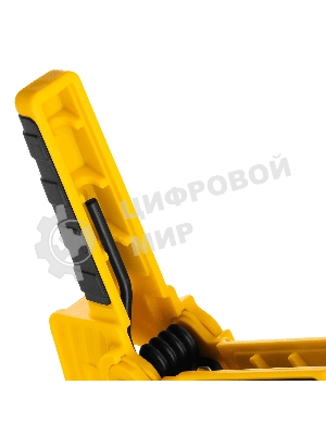 Струбцина клещеобразная Denzel усиленная 65 х 50 мм, двухкомпонентные рукоятки