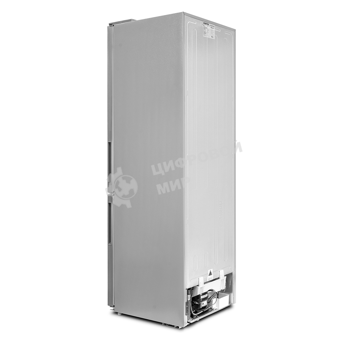 Холодильник Centek CT-1732 NF нержавеющая сталь двухкамерный 229/79л морозилка снизу, No Frost