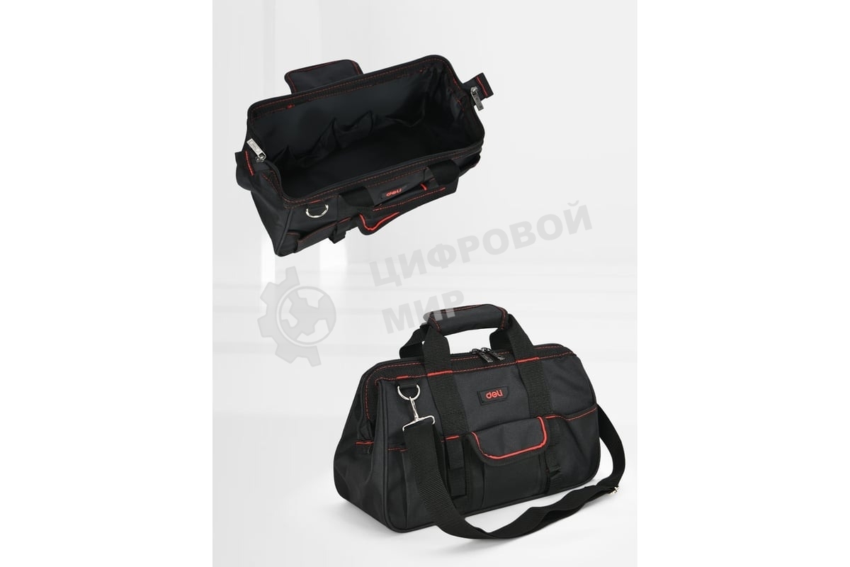 Сумка для инструментов Deli DL430905 Black Edition