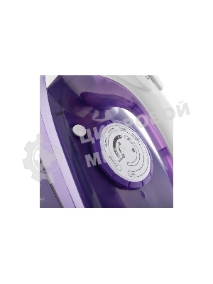 Утюг BRAYER BR4004 фиолетовый/белый, 2400 Вт, 25 г/мин, 140 г/мин, 280 мл