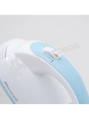 Миксер Maxwell MW-1360(W) Мощность 300 Вт.5 скорост. режимов.Номинальная потребляемая мощность 120 В