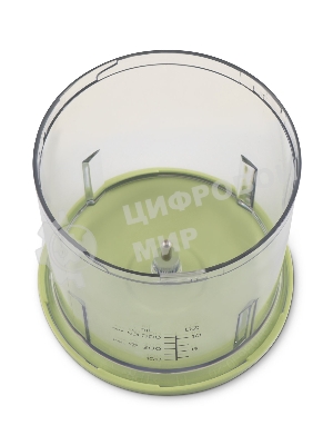 Измельчитель электрический Hyundai HYC-P3108 0.8л. 300Вт черный/зеленый